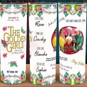 The Golden Girls Collage Tumbler 20oz